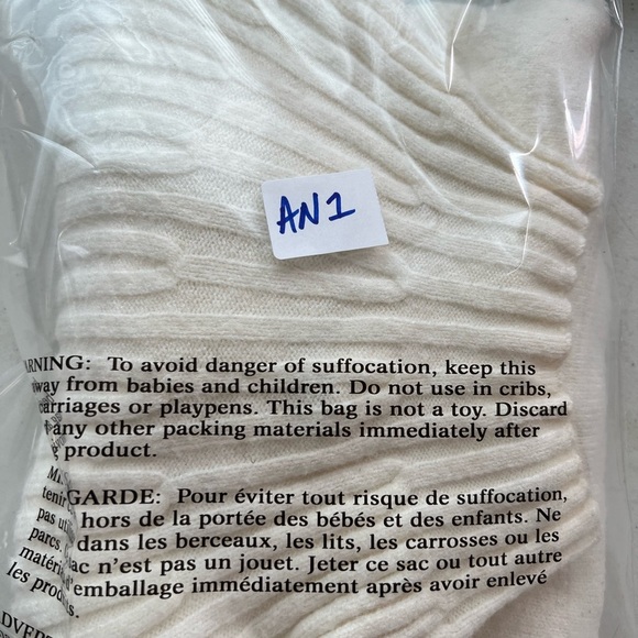 Anthropologie Welford Ivory Mock Neck Sweater Size M - Picture 7 of 7
